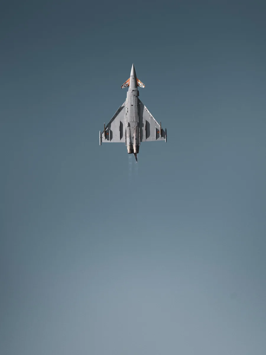 Eurofighter at the Gijón air show